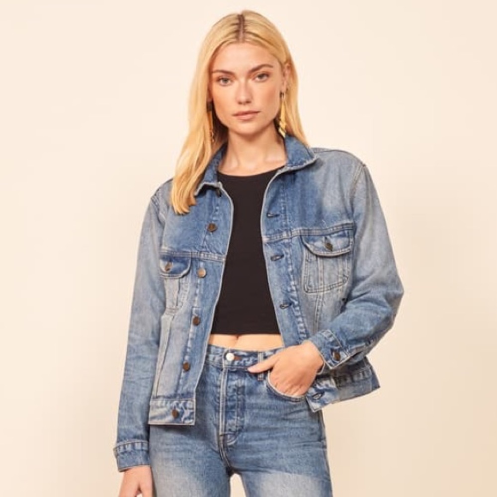 Reformation McCoy Denim Jacket